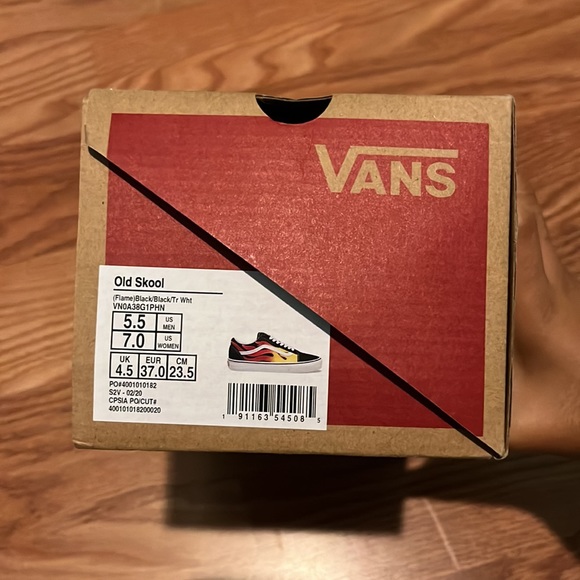 Old skool flame vans - Picture 2 of 5
